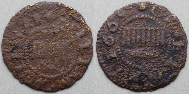 Exeter, William Wollman1668 farthing